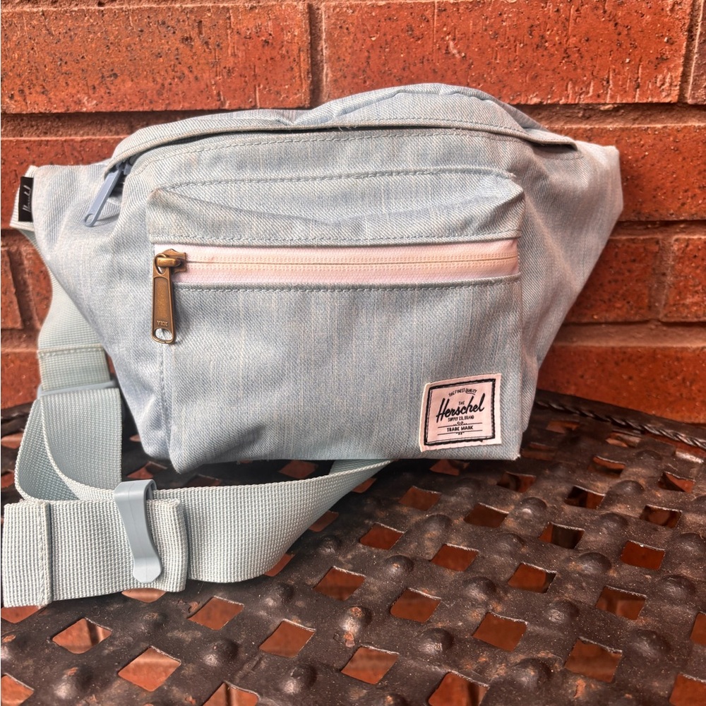 Herschel Supply Company Blue Belt  Bum Bag Minimalist Design